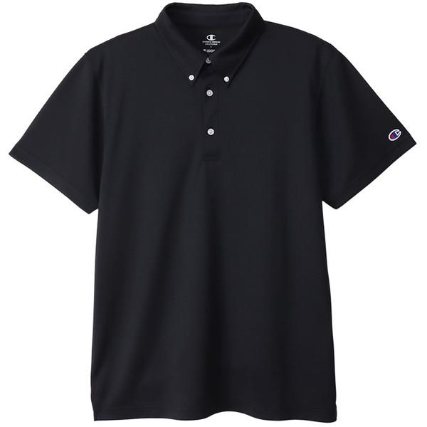 Champion チャンピオン ボタンダウン 半袖ポロシャツ C3-XS397 マルチスポーツ ポロ...