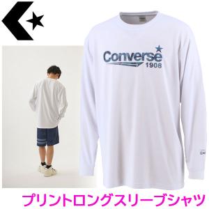コンバース CONVERSE バスケットボール 長袖シャツ メンズ レディース プリントロングスリーブTシャツ CB222359L