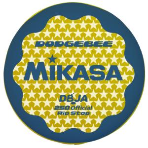 ミカサ MIKASA ドッヂビー協会認定 ドッヂビー 7歳以上対象 ブルー ソフトディスク フリスビー ドッヂボール DBJA250BLW｜lafitte