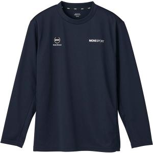 DESCENTE デサント DRYMESH バックロゴ ロングスリーブシャツ マルチスポーツ Tシャツ DMMWJB50-NV 長袖｜lafitte