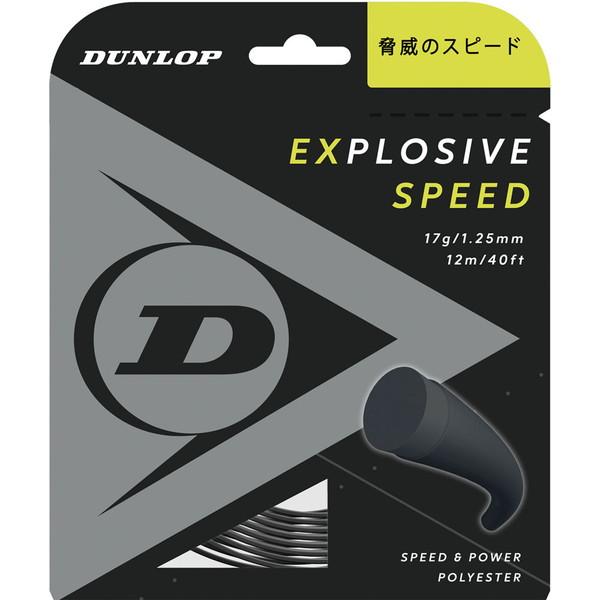 DUNLOP ダンロップテニス ストリング モノフィラメント エクスプロッシブ・スピード 12m テ...