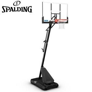 メーカー直送品 SPALDING スポルディング 50インチ NCAA エグザクトハイト アクリルポータブル E6A994 バスケット 器具・備品 ミニバス対応