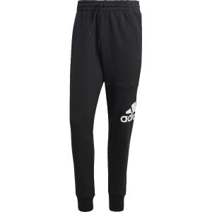 adidas アディダス エッセンシャルズ フレンチテリー テーパード カフ ロゴパンツ スウェットパンツ メンズ ECQ57-HA4342｜lafitte