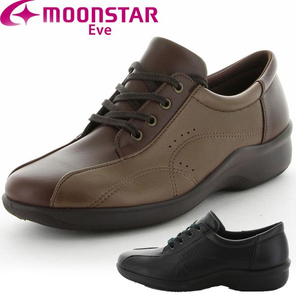 ムーンスター moonstar イブ EVE 258 国産軽量コンフォートシューズ MS シューズ ...