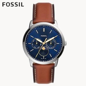 フォッシル FOSSIL 腕時計 NEUTRA MOONPHASE マルチファンクション ブラウン ...