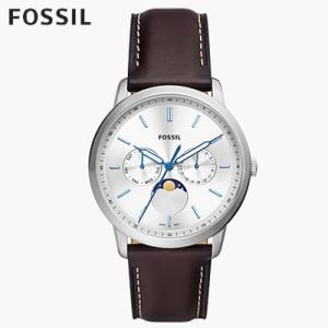 フォッシル FOSSIL 腕時計 NEUTRA MOONPHASE マルチファンクション ブラウン ...