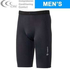 C3fit シースリーフィット コンプレッションハーフタイツ メンズ GC03356｜lafitte