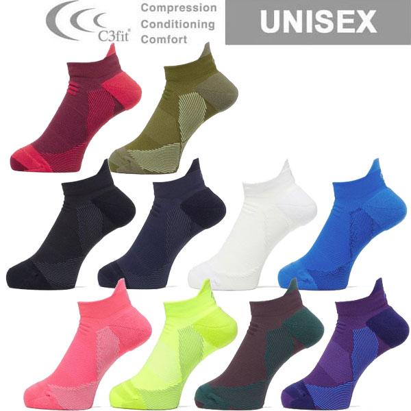 C3fit シースリーフィット アーチサポート ショートソックス ユニセックス GC23300 靴下
