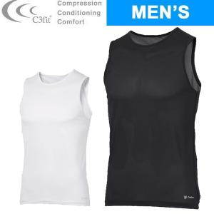C3fit シースリーフィット クーリング タンクトップ C3fit メンズ GC62113 Cooling Tank Top｜lafitte