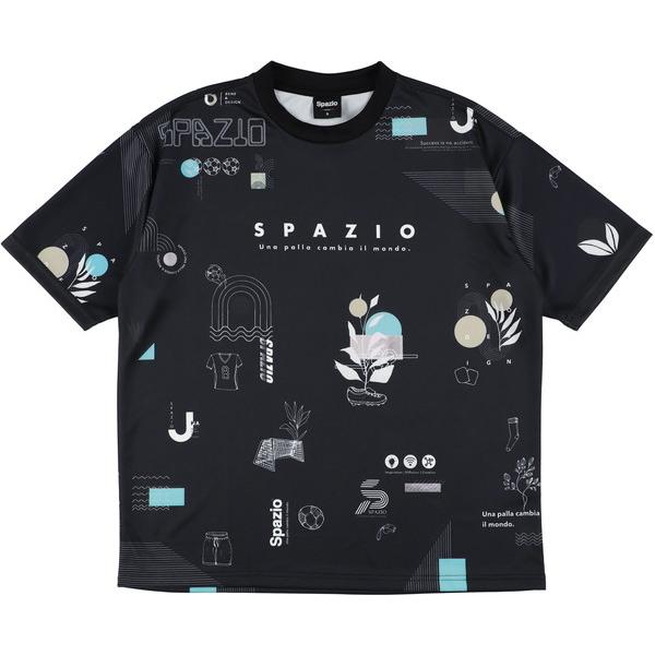 スパッツィオ SPAZIO Jr.オーバーサイズ半袖クルーネック  サッカー フットサル プラクティ...