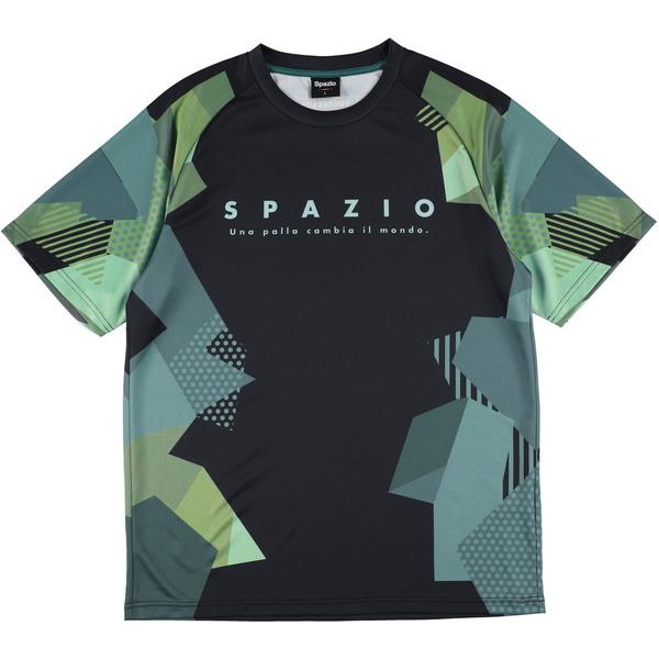 スパッツィオ SPAZIO ジオメトリープラシャツ  サッカー フットサル プラクティスシャツ GE...