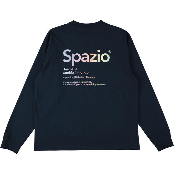 スパッツィオ SPAZIO オーバーサイズオーロラptロンT  サッカー フットサル 長袖Tシャツ ...