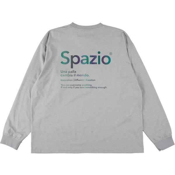 スパッツィオ SPAZIO オーバーサイズオーロラptロンT  サッカー フットサル 長袖Tシャツ ...