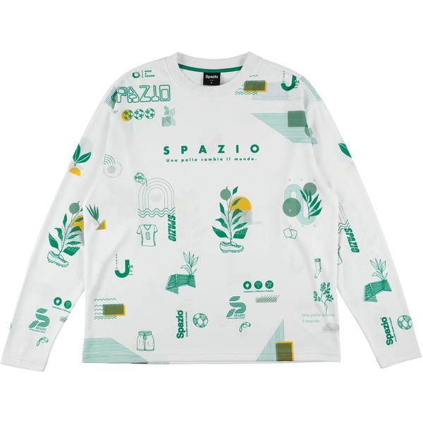 スパッツィオ SPAZIO オーバーサイズロンプラ  サッカー フットサル プラクティスシャツ GE...