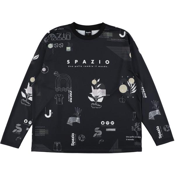 スパッツィオ SPAZIO オーバーサイズロンプラ  サッカー フットサル プラクティスシャツ GE...