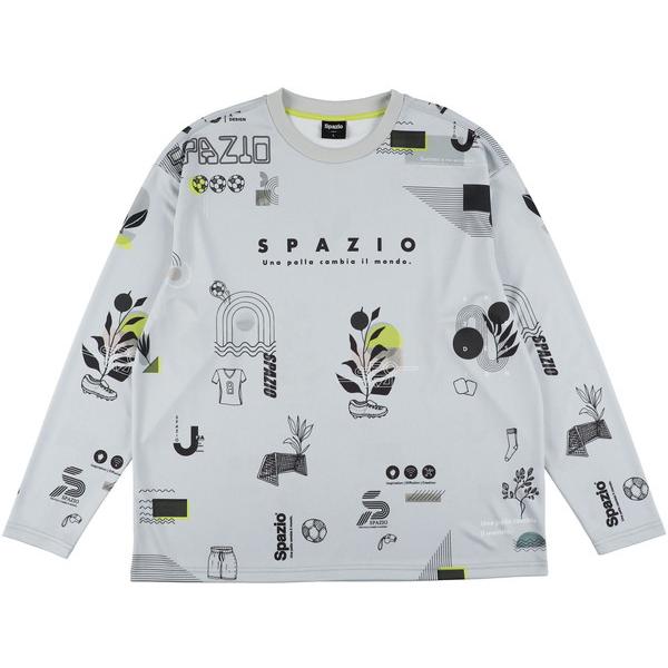 スパッツィオ SPAZIO オーバーサイズロンプラ  サッカー フットサル プラクティスシャツ GE...