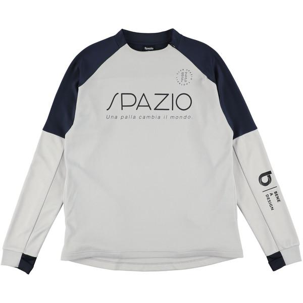 スパッツィオ SPAZIO Jr.脇パネルミッドトレーニングトップ  サッカー フットサル プラクテ...