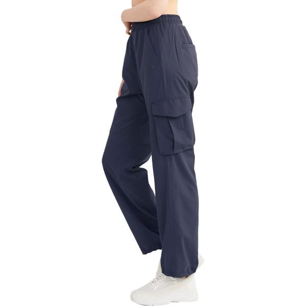 G-FIT ジーフィット カーゴロングパンツ ウェルネス GFN307PP-NV エアパン