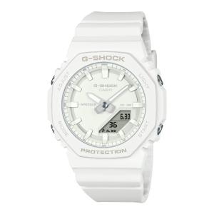 カシオ CASIO 腕時計 G-SHOCK レディース GMA-P2100-7AJF 小型化 アナログ ステンレス ミニマル シンプル 時計 とけい 白 ホワイト