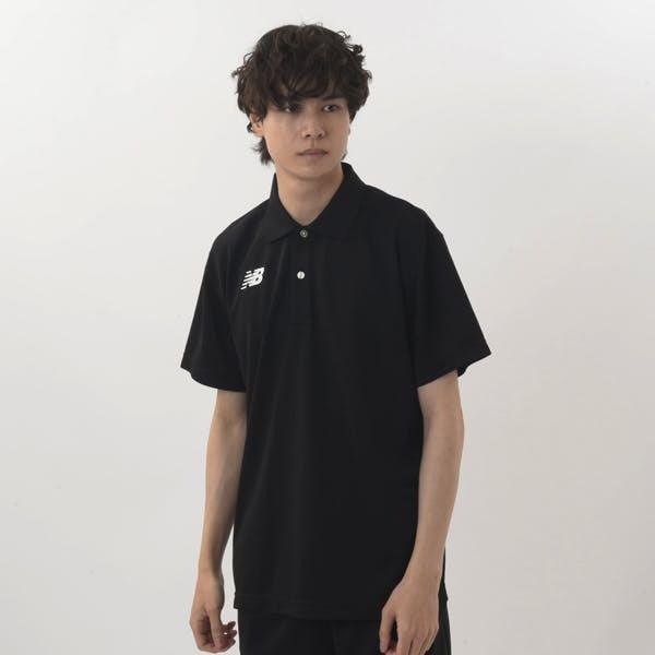 ニューバランス new balance ゲームポロシャツ メンズ JMTP1418-BK ブラック