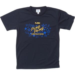 JUIC JUIC 星Tミックス 卓球 Tシャツ 5523-NV メンズ 半袖