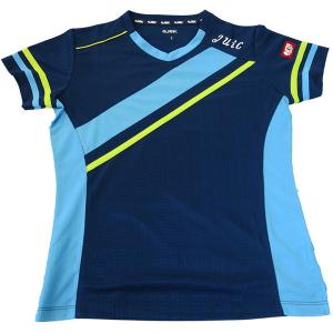 JUIC 卓球ゲームシャツ シーソウ レディース 女性用 卓球 5572-BL 半袖