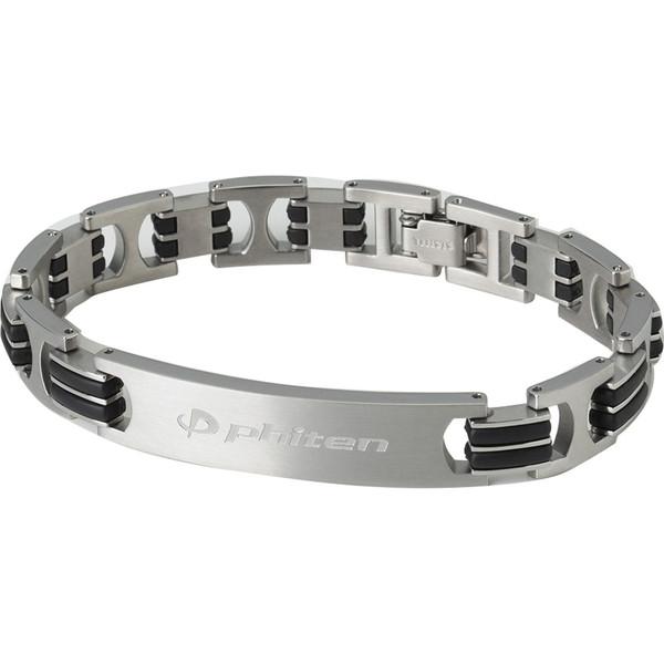 ファイテン PHITEN Phiten ハードコート チタンブレス メタックス ワイド 19cm ボ...