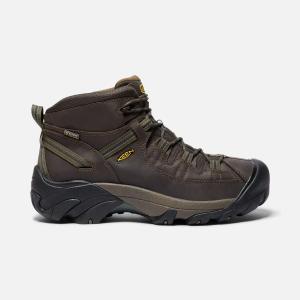 キーン KEEN TARGHEE II MID WP メンズ CANTEEN DARK OLIVE 1017346｜lafitte