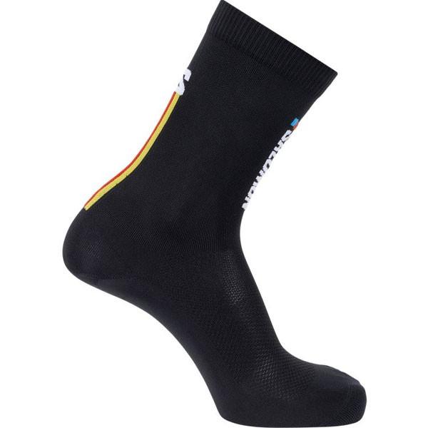 サロモン SALOMON PULSE RACE FLAG CREW ユニセックス ソックス 靴下 L...