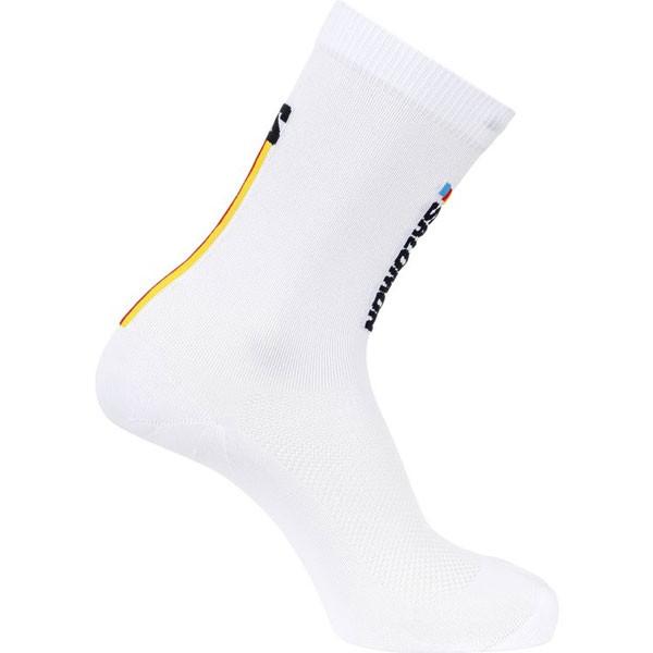 サロモン SALOMON PULSE RACE FLAG CREW ユニセックス ソックス 靴下 L...