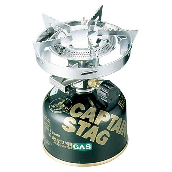 CAPTAINSTAG キャプテンスタッグ 小型ガスバーナーコンロ 圧電点火装置付 ケース付 M−7...