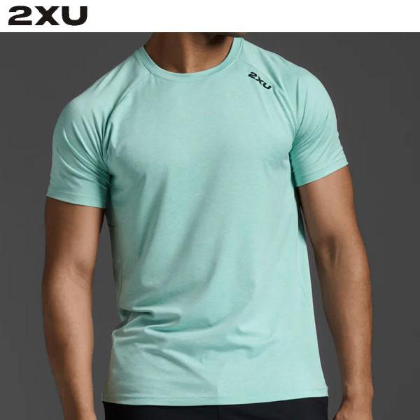 2XU ツータイムズユー モーションTee 半袖 Tシャツ MR7158A-AQUJUP メンズ