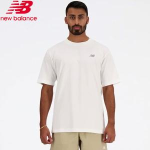 ニューバランス new balance Sport Essentials ショートスリーブTシャツ MT41509-WT ライフスタイル トップス メンズ｜lafitte