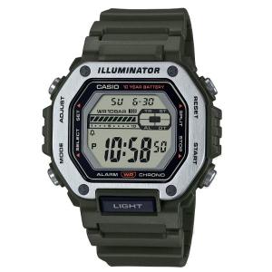 カシオ CASIO 腕時計 MWD-110H-3AJF とけい 時計 デジタル 電池 スポーツ メタル ストップウォッチ アラーム ライト