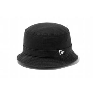 ニューエラ NEW ERA Bucket-02 ウォッシュドコットン ブラック 11135999｜lafitte