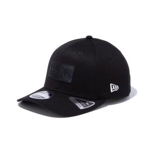 ニューエラ NEW ERA 9FIFTY ストレッチスナップ ボックスロゴ ブラック × ブラック 13552073 キャップ 帽子｜lafitte