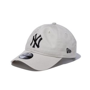 ニューエラ NEW ERA 9TWENTY ウォッシュドコットン ニューヨーク・ヤンキース ストーン × ブラック 13552109 キャップ 帽子 即納あり｜lafitte