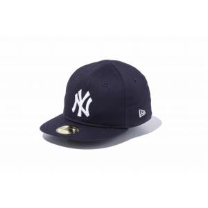 ニューエラ NEW ERA Kids My 1st 59FIFTY ニューヨーク・ヤンキース ネイビー × ホワイト 13561951｜lafitte