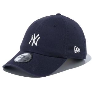 ニューエラ NEW ERA カジュアルクラシック MLB Casual Classic ニューヨーク ヤンキース ミッドロゴ ネイビー クロームホワイト 14109507 キャップ 帽子｜lafitte