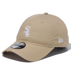 ニューエラ NEW ERA 9TWENTY MLB Typewriter タイプライター シカゴ・ホワイトソックス ベージュ 14109861 キャップ 帽子｜lafitte