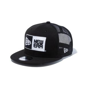 ニューエラ NEW ERA 9FIFTY トラッカー Box Logo ボックスロゴ ブラック ホワイト 14201261 キャップ 帽子｜lafitte