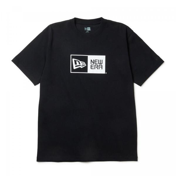 NEWERA  ニューエラ NEW ERA 半袖 コットン Tシャツ Box Logo ブラック 1...