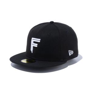 ニューエラ NEW ERA 59FIFTY 北海道日本ハムファイターズ ブラック ホワイト 60575689 キャップ 帽子｜lafitte