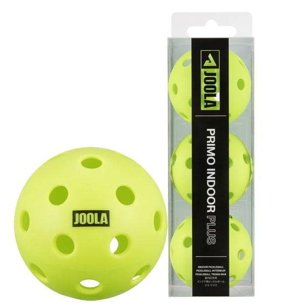JOOLA ヨーラ プリモ インドア プラス ピックルボール 3個入 PABAP007