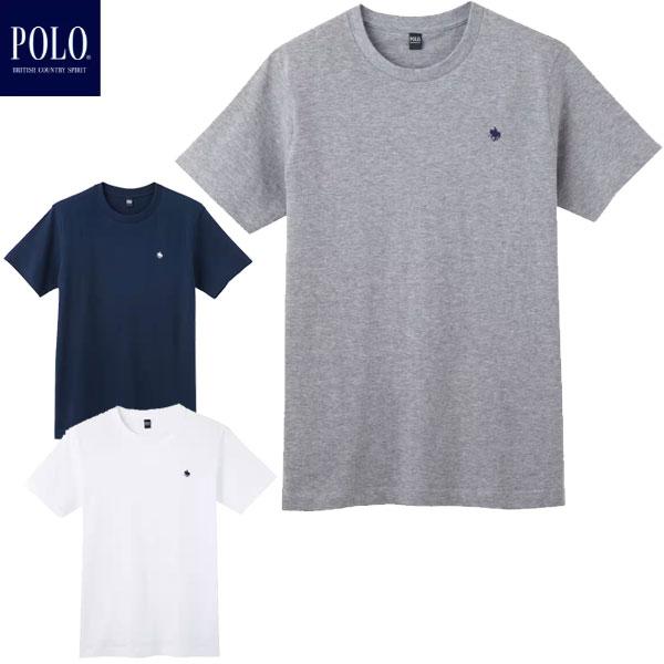 POLO ポロ ウェア クルーネックTシャツ PBM313 半袖 メンズ 天竺編み