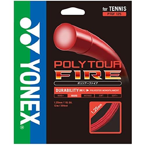 ヨネックス YONEX ポリツアーファイア125 PTGF125-001