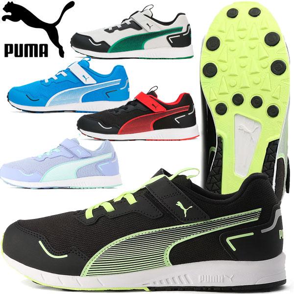 返品交換不可 大特価 プーマ スニーカー キッズシューズ スピードモンスター PUMA V4 378...