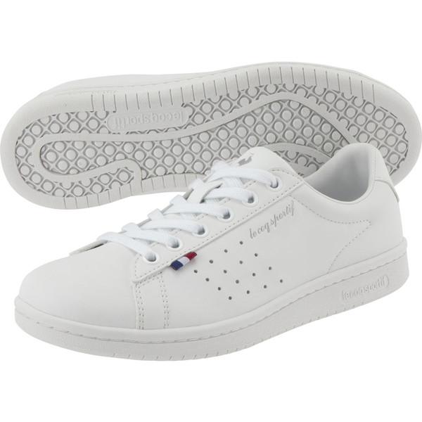 ルコック Le coq sportif ラ ローラン LA ROLAND SL 合成皮革 ホワイト ...