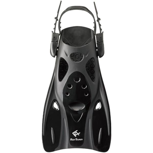 ReefTourer リーフツアラー コンパクトストラップフィン マリンスポーツ RF0106-BK...