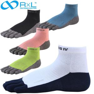 R×L SOCKS アールエルソックス Type-ZERO IV ランニング ソックス 5本指 RNS5005 武田レッグウェアの靴下